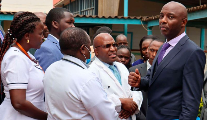 Murang'a County Governor Irungu Kang'ata.